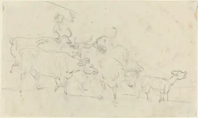 Nötkreatur av Thomas Rowlandson