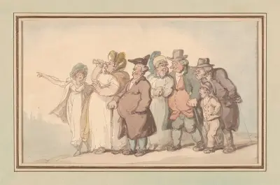 Medborgare på landet av Thomas Rowlandson
