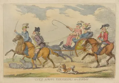 Cit’s airing themselves on Sunday, Thomas Rowlandson