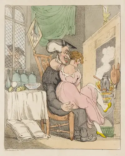 College refreshment, Thomas Rowlandson