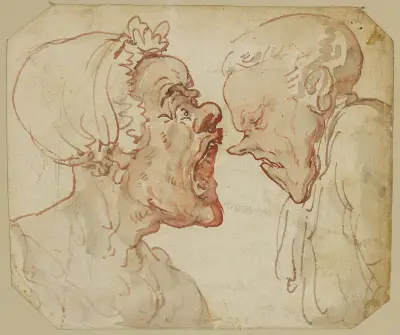 Confronting caricatures, Thomas Rowlandson