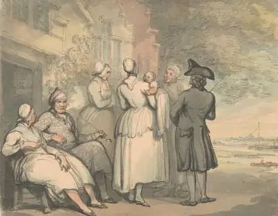 Costumes of Holland, Thomas Rowlandson