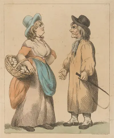 Country lovers av Thomas Rowlandson