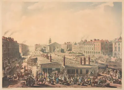 Covent Garden Market von Thomas Rowlandson