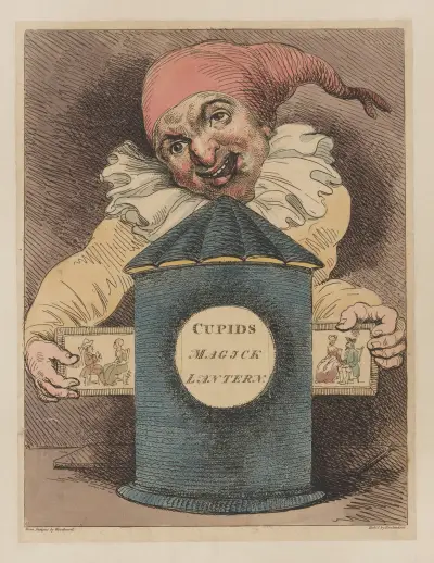 Amors magiska lykta av Thomas Rowlandson