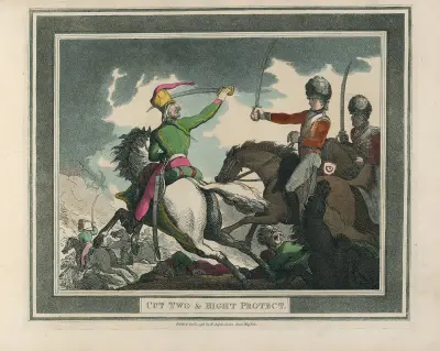 Cut Two & Right Protect av Thomas Rowlandson