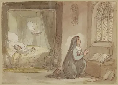 Andakt av Thomas Rowlandson