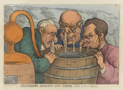 Distillers looking into their own business, Thomas Rowlandson