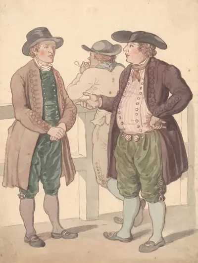 Nederländska dräkter av Thomas Rowlandson