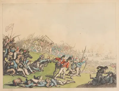 England invaded, or Frenchmen naturalized, Thomas Rowlandson