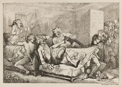 Måltid på de antikas vis av Thomas Rowlandson