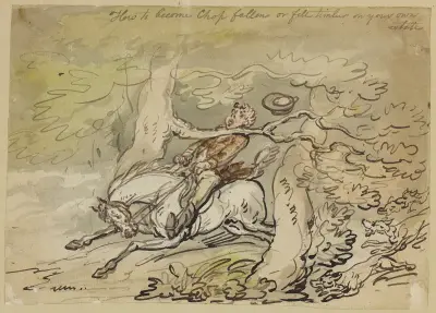 Hur man fäller träd på sin egen tomt av Thomas Rowlandson
