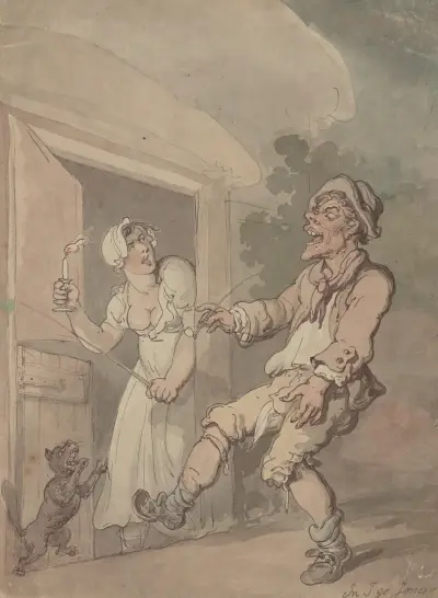 In I go Jones av Thomas Rowlandson