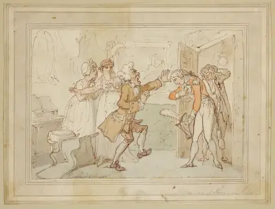 Jealousy, Thomas Rowlandson