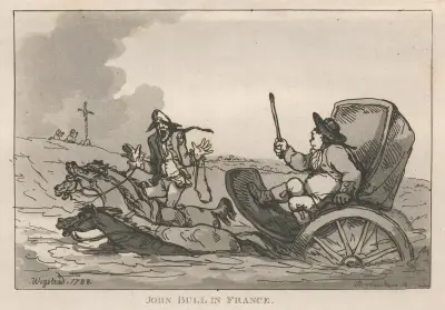 John Bull in France von Thomas Rowlandson
