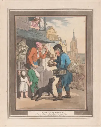 No.1; Buy a Trap, a Rat-Trap, Thomas Rowlandson