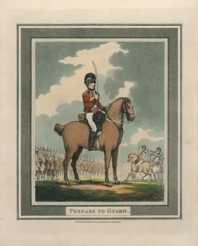 Förbered dig att vakta av Thomas Rowlandson