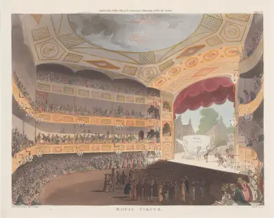Royal Circus av Thomas Rowlandson