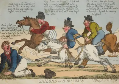 Ryttare till sjöss av Thomas Rowlandson