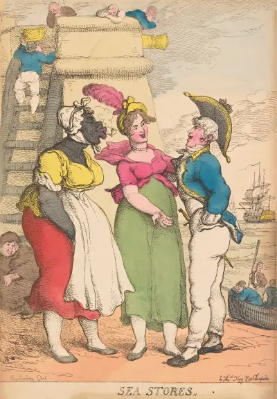 Sea Stores von Thomas Rowlandson