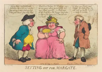 Setting out for Margate, Thomas Rowlandson