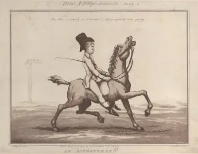 Sketch 1; An Astronomer !!, Thomas Rowlandson