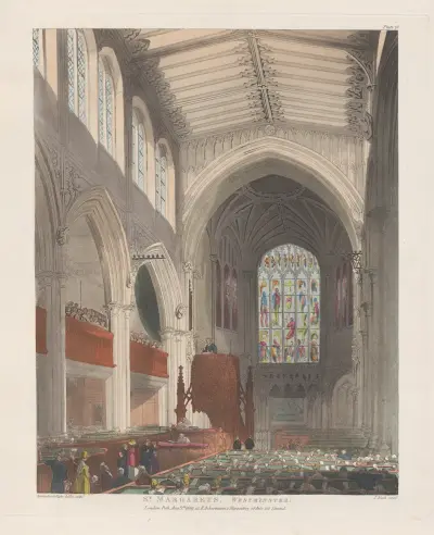 St. Margaret’s Westminster av Thomas Rowlandson