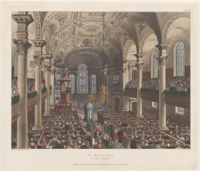 St. Martin’s in the Fields av Thomas Rowlandson
