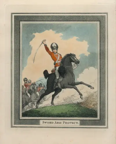 Sword Arm Protect av Thomas Rowlandson