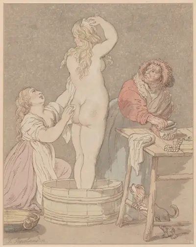 The bath von Thomas Rowlandson