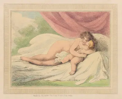 The bookbinder’s wife, Thomas Rowlandson