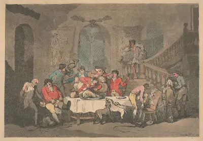 Frukosten av Thomas Rowlandson