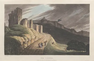 Slottet av Thomas Rowlandson