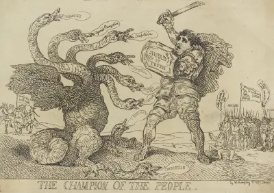 Folkets förkämpe av Thomas Rowlandson