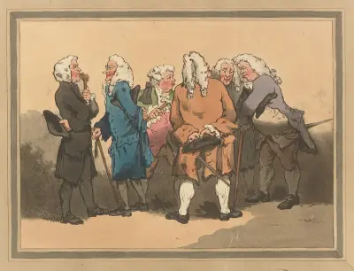 Konsultationen av Thomas Rowlandson