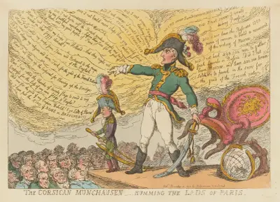 Korsikanen Münchhausen_Hummar grabbarna i Paris av Thomas Rowlandson