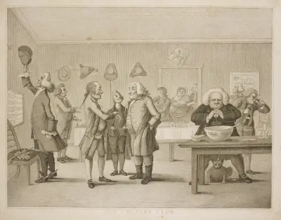 The country club, Thomas Rowlandson