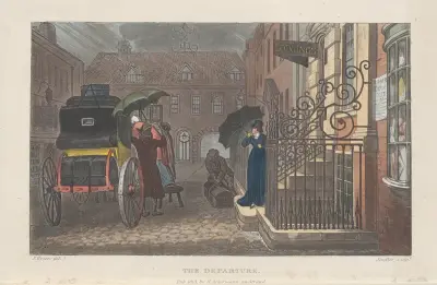 Avresan av Thomas Rowlandson