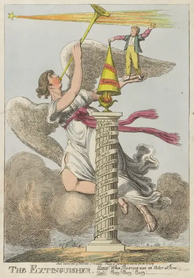 The extinguisher, Thomas Rowlandson