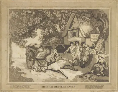 The high mettled racer, Thomas Rowlandson