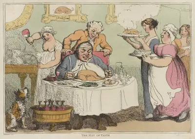 The man of taste av Thomas Rowlandson