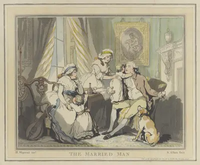 Den gifte mannen av Thomas Rowlandson