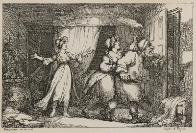 Eländet med intriger av Thomas Rowlandson