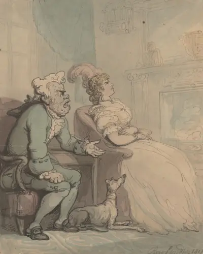 The misunderstanding von Thomas Rowlandson