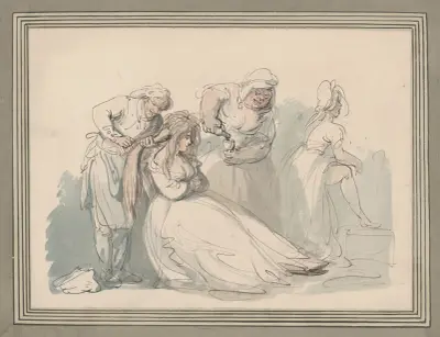 The morning dram, Thomas Rowlandson