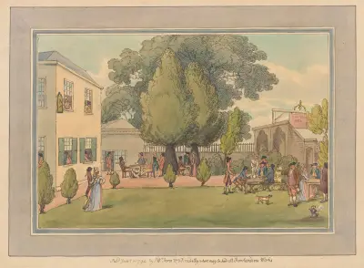 The Old Bull av Thomas Rowlandson