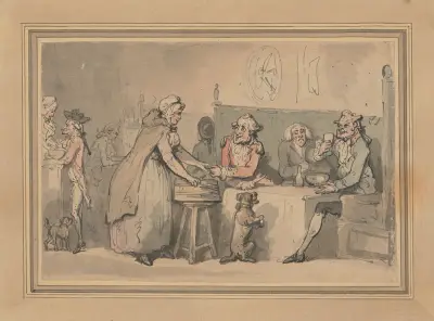 Ostronkvinnan av Thomas Rowlandson