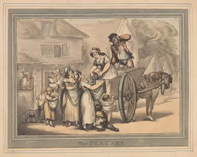 Ärtvagnen av Thomas Rowlandson