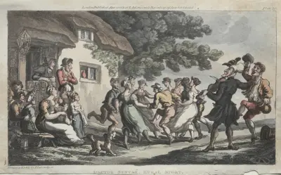 The Rev. Dr. Syntax Rural Sport av Thomas Rowlandson