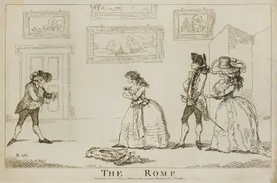 The romp, Thomas Rowlandson